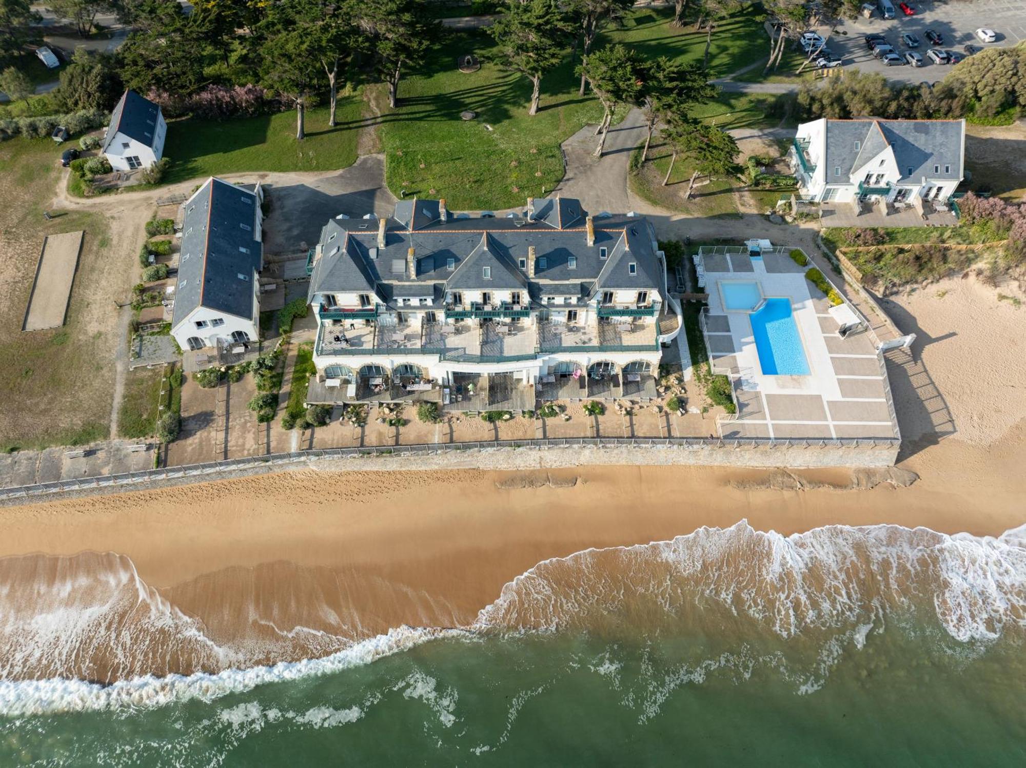 Residence Odalys Valentin Plage Batz-sur-Mer Exteriör bild