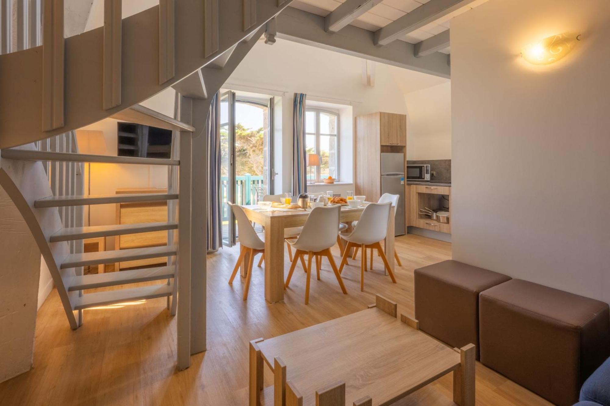 Residence Odalys Valentin Plage Batz-sur-Mer Exteriör bild