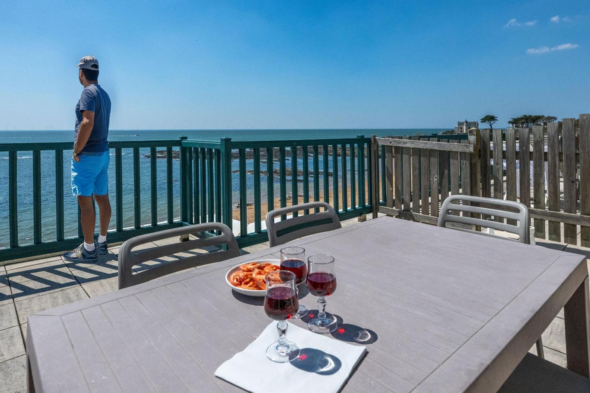 Residence Odalys Valentin Plage Batz-sur-Mer Exteriör bild