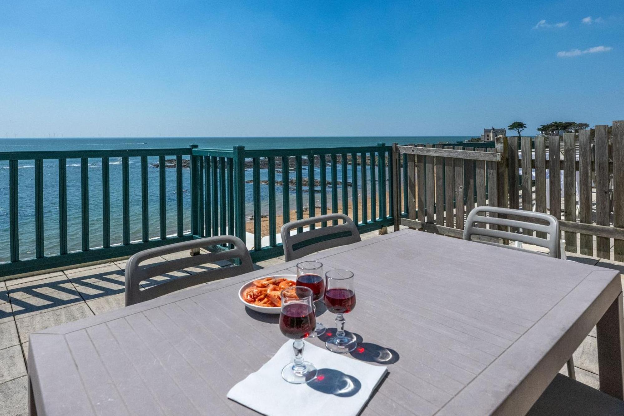 Residence Odalys Valentin Plage Batz-sur-Mer Exteriör bild