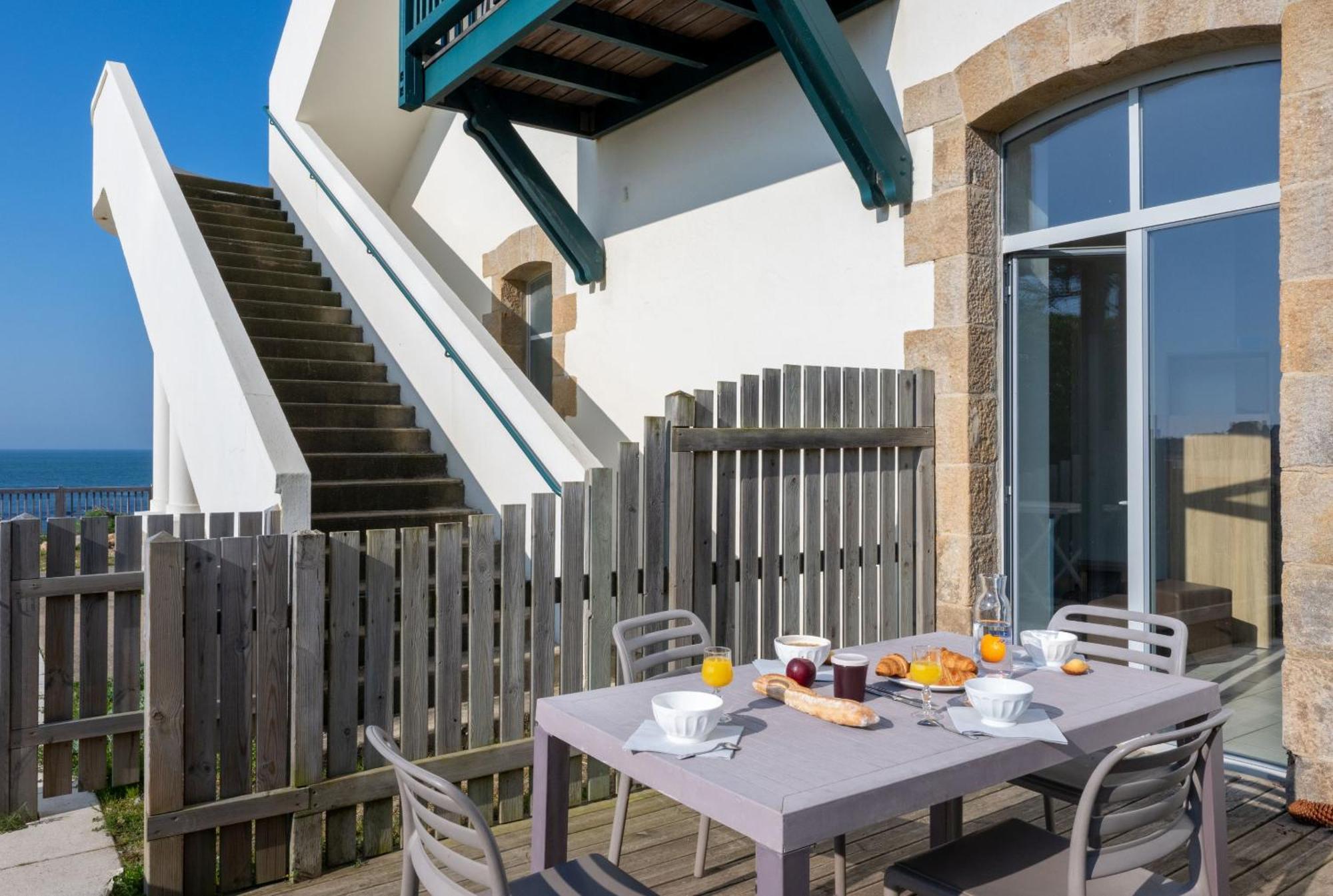 Residence Odalys Valentin Plage Batz-sur-Mer Exteriör bild