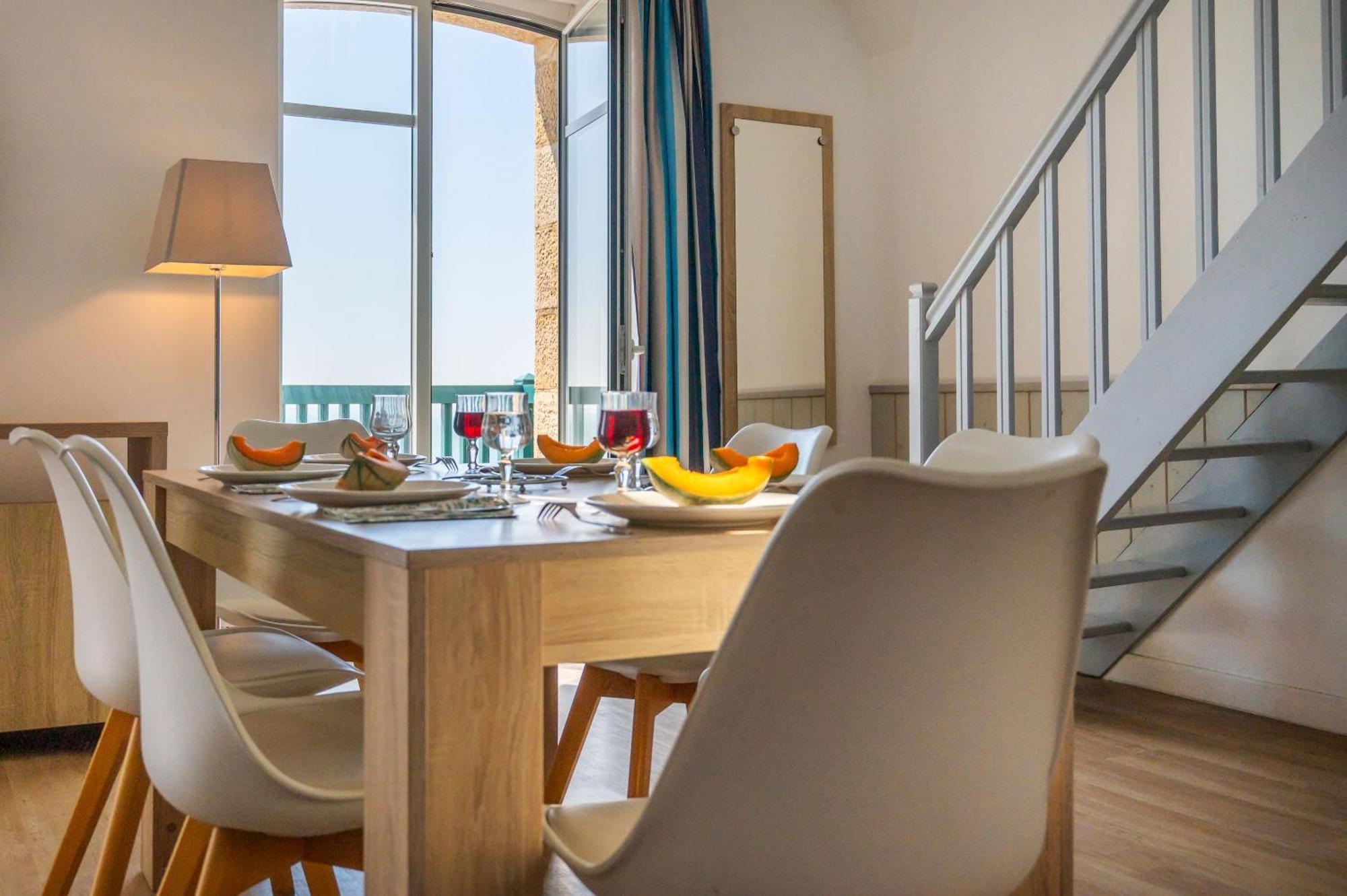 Residence Odalys Valentin Plage Batz-sur-Mer Exteriör bild